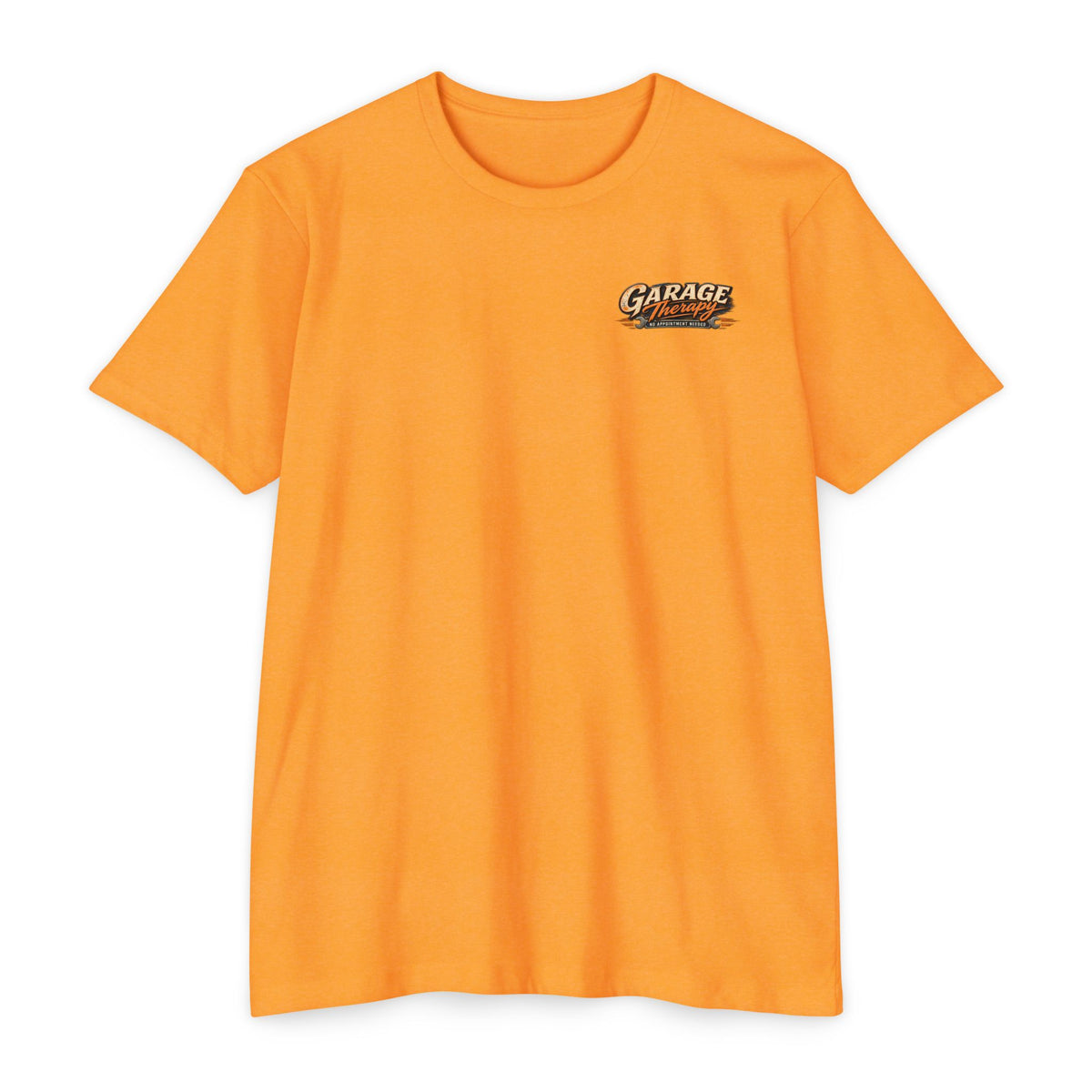 Garage Therapy T-shirt with Garage Life artwork by Print Gear