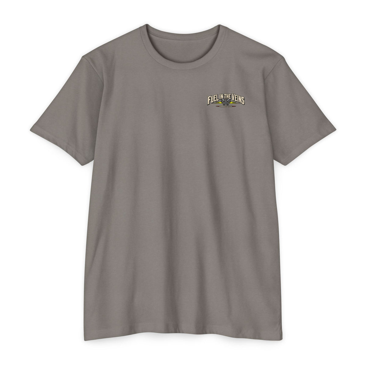 Fuel In The Veins T-Shirt with Garage Life artwork by Print Gear