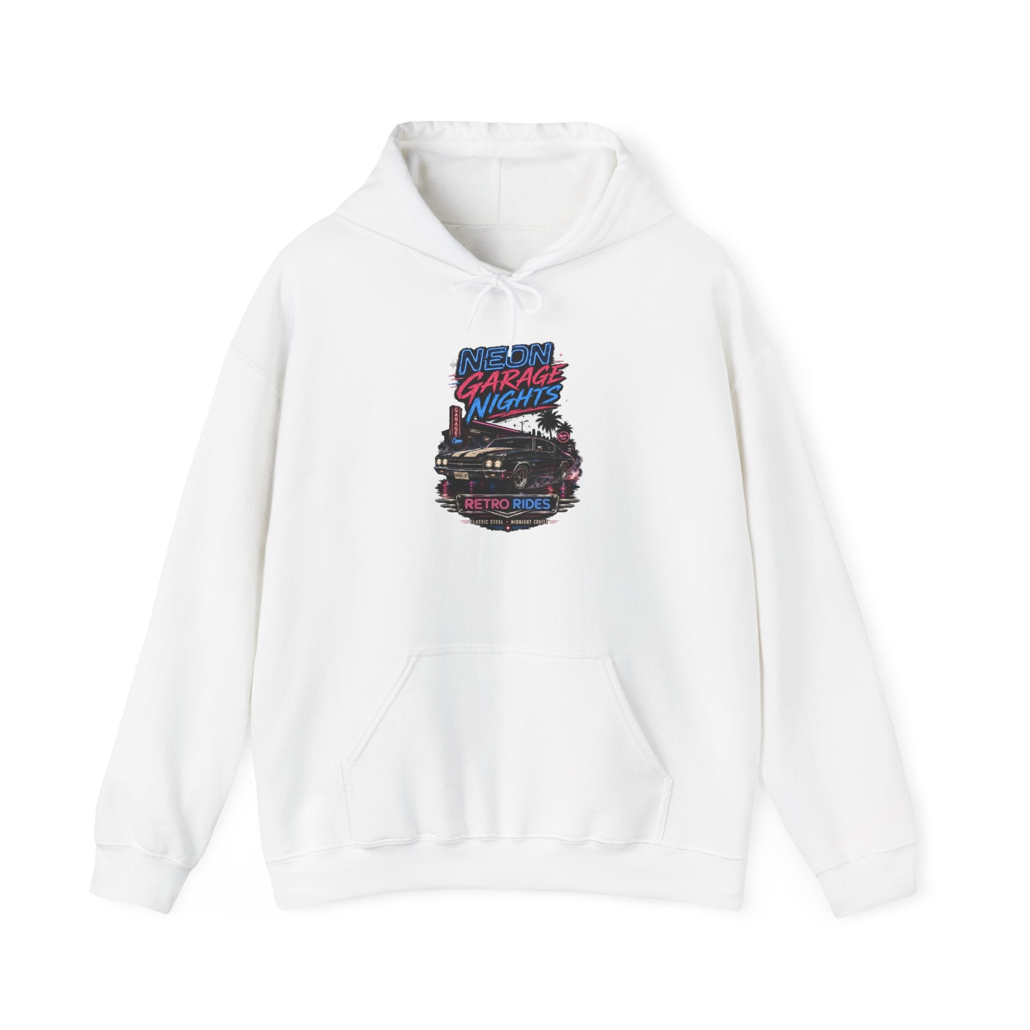 Neon Garage Nights Hoodie
