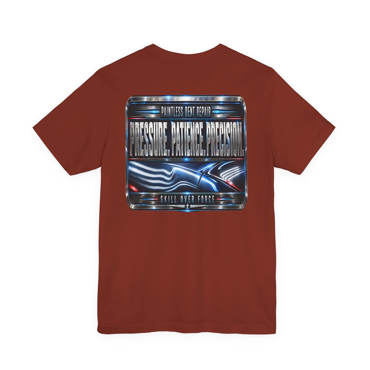 Pressure Patience Precision T-Shirt – PDR Culture, Bella+Canvas 3001 unisex tee