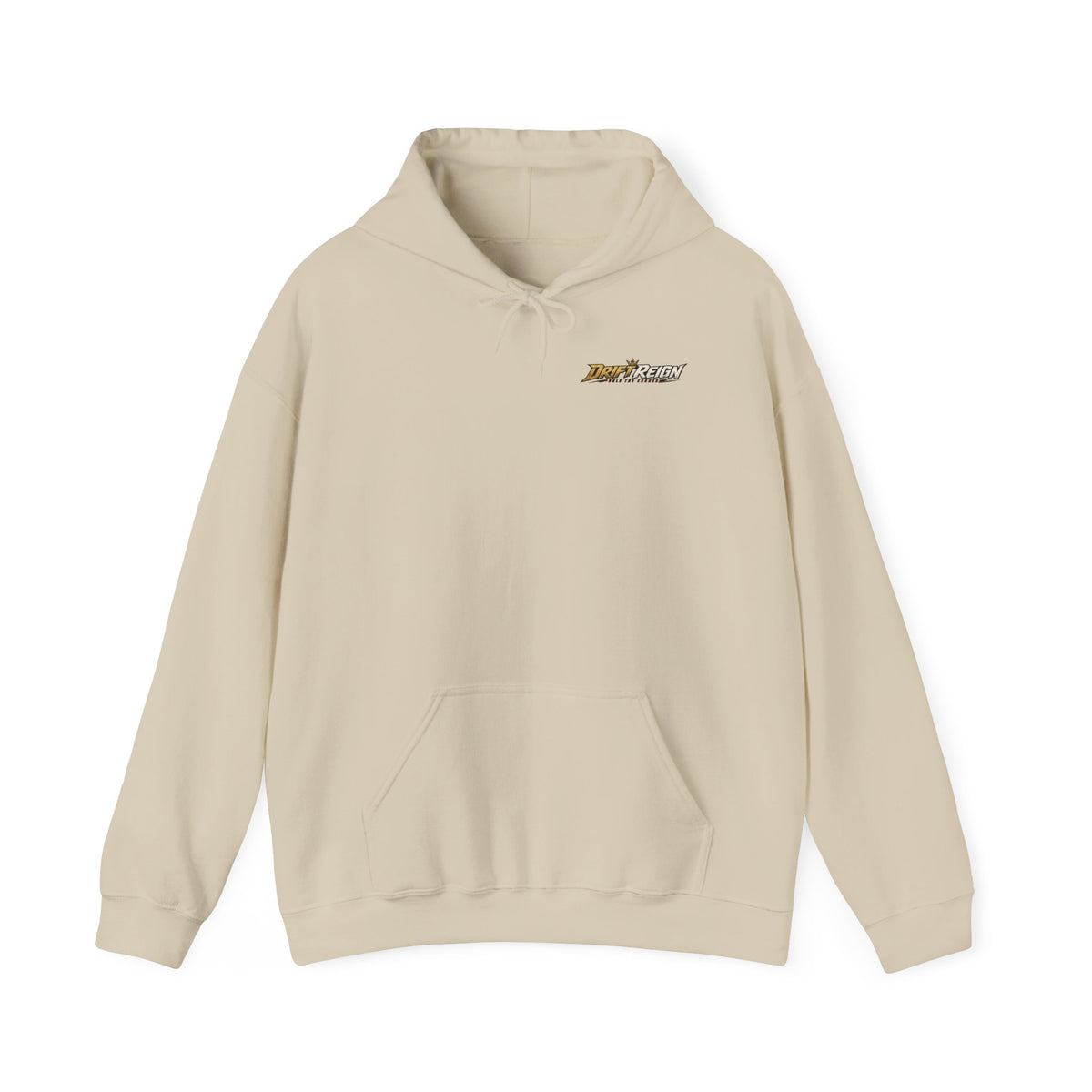 Drift Reign Hoodie with Garage Life artwork by Print Gear