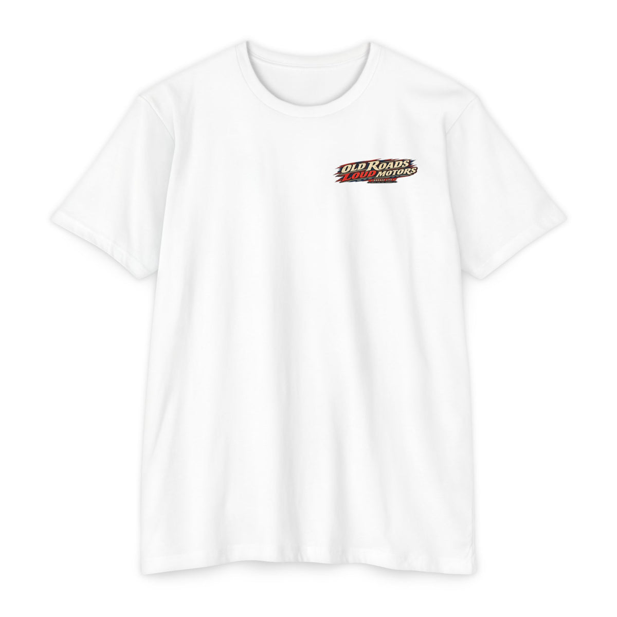 Old Roads Loud Motors T-Shirt with Garage Life artwork by Print Gear