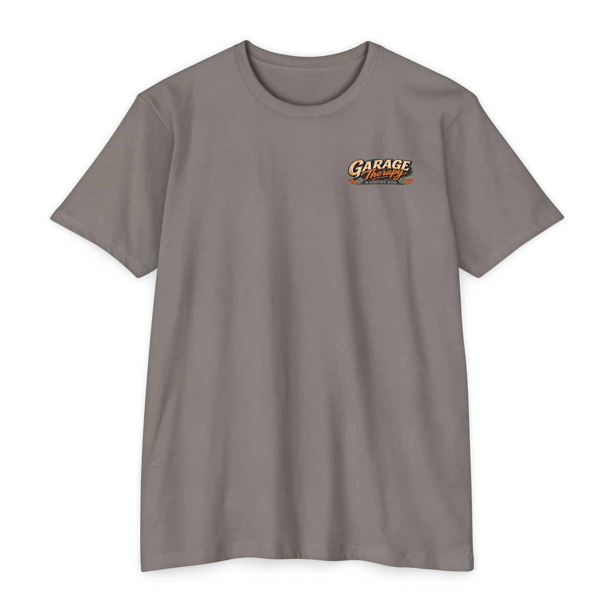Garage Therapy T-shirt with Garage Life artwork by Print Gear