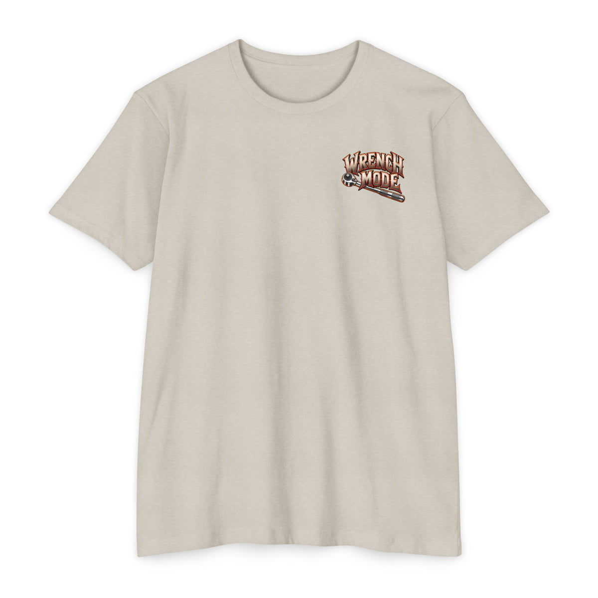 Wrench Mode T-Shirt with Garage Life artwork by Print Gear