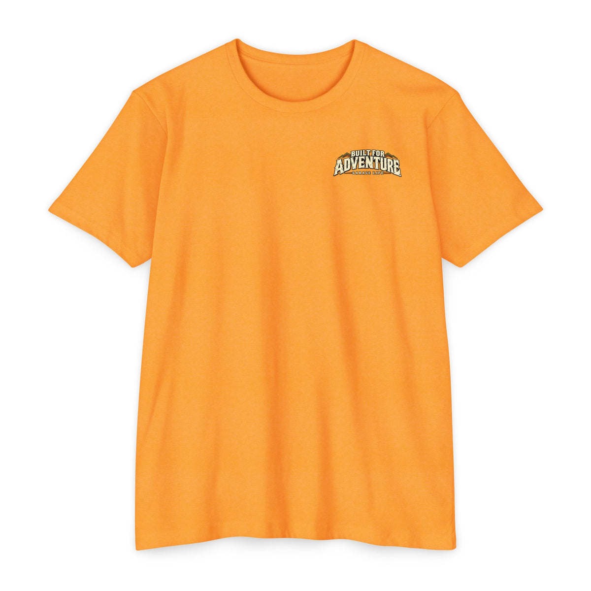 Built For Adventure T-Shirt with Garage Life artwork by Print Gear