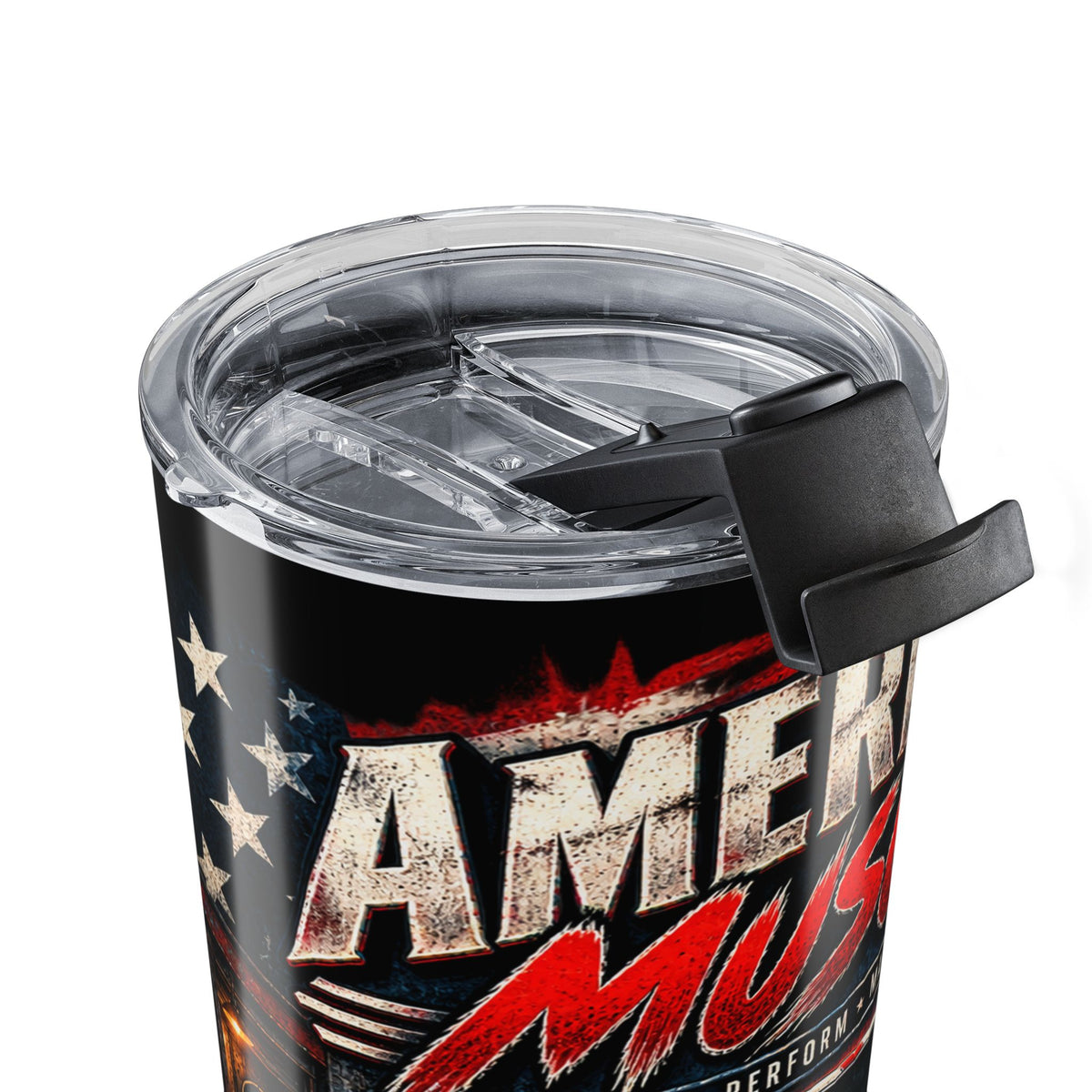 American Muscle 20oz Tumbler with Garage Life artwork by Print Gear