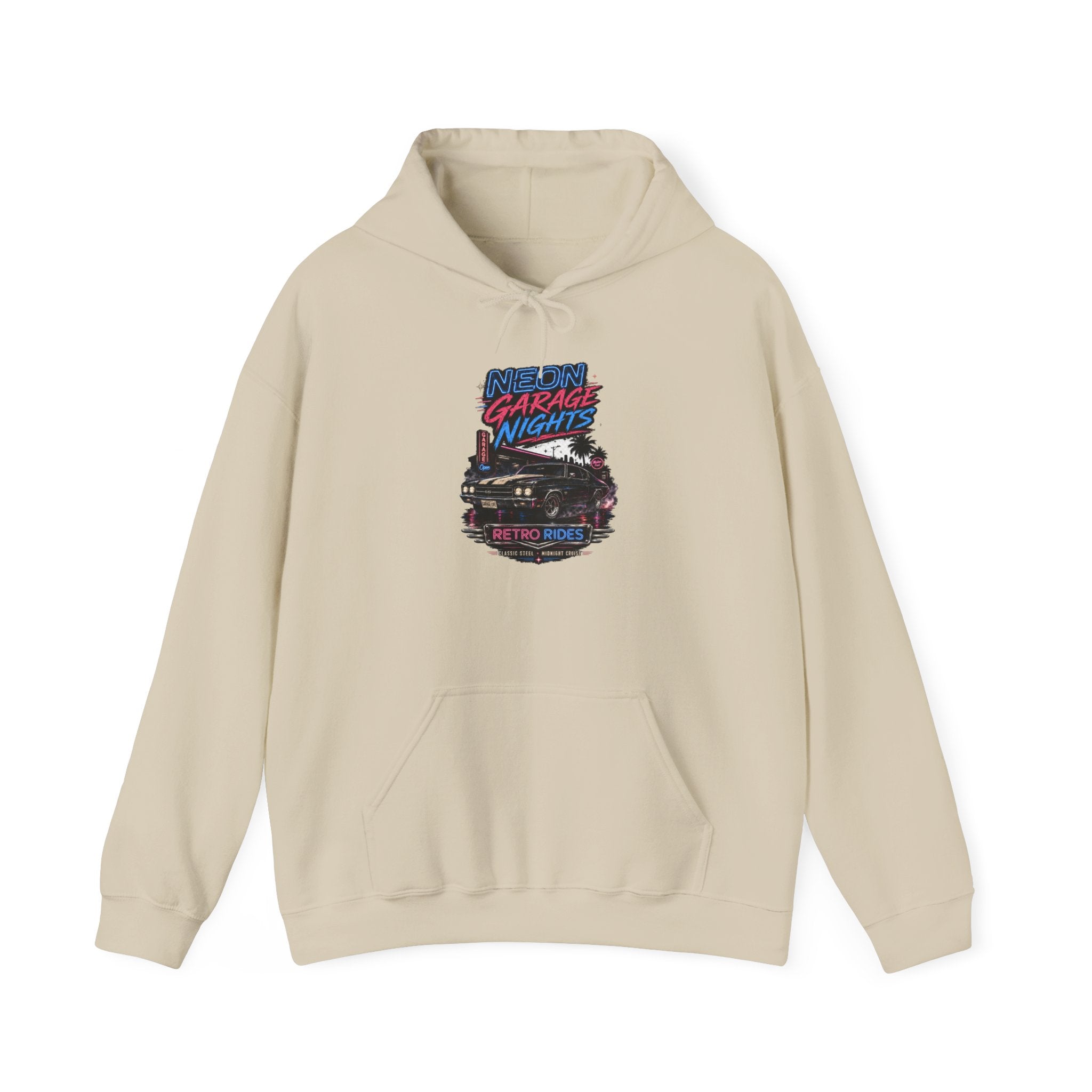 Neon Garage Nights Hoodie
