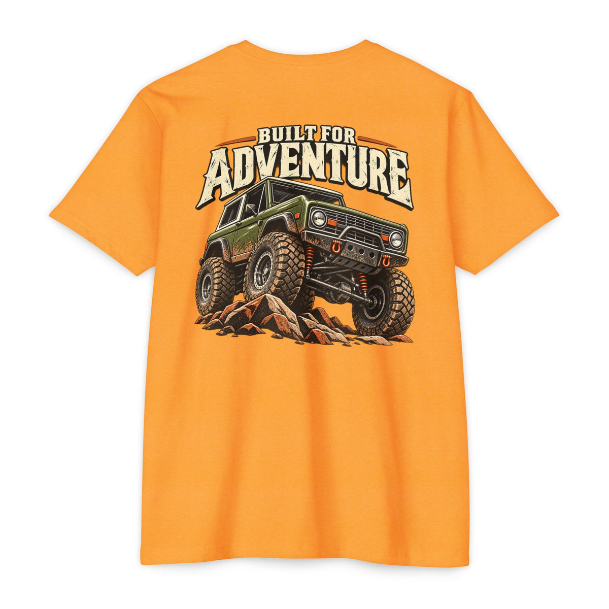 Built For Adventure T-Shirt with Garage Life artwork by Print Gear