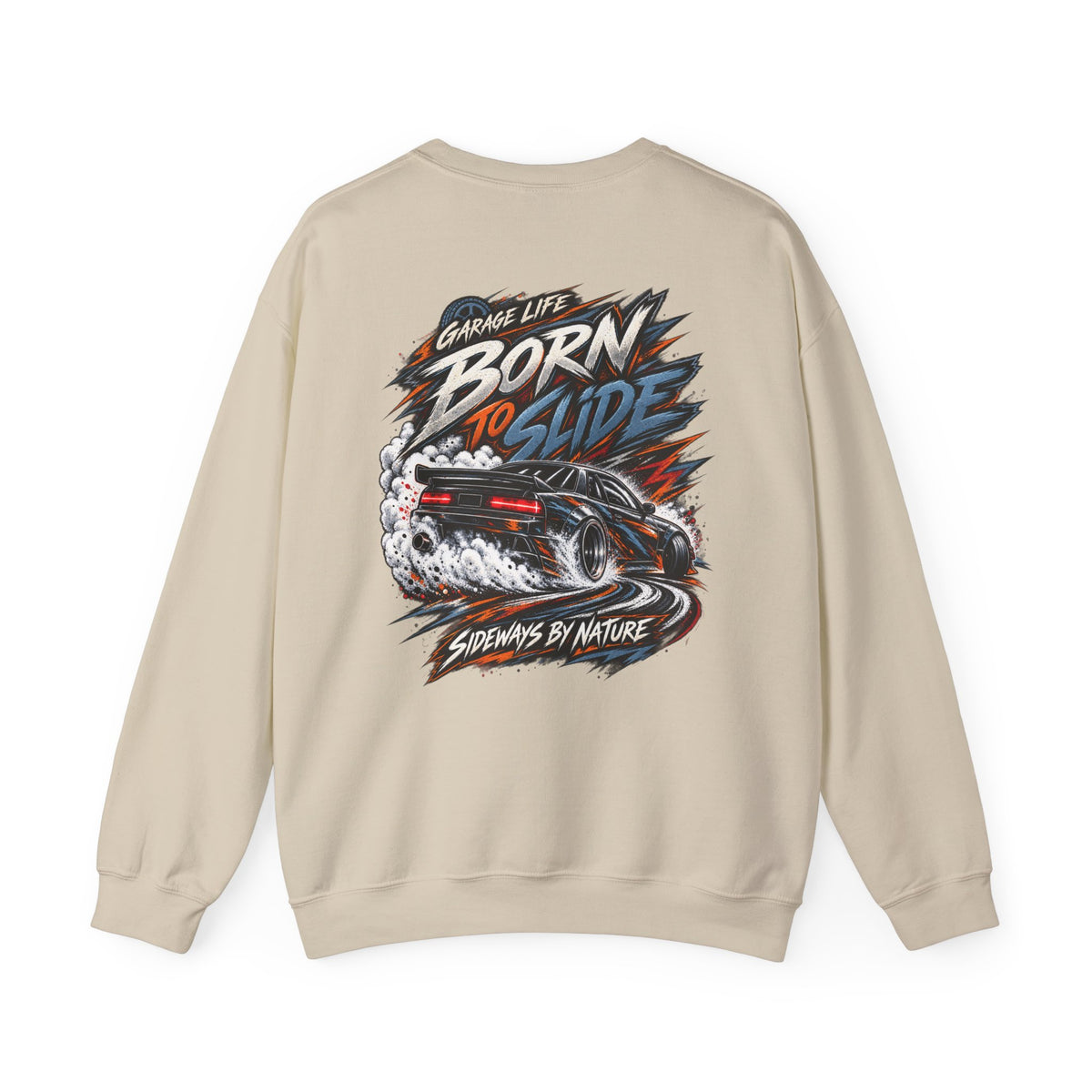 Born to Slide Crewneck Sweatshirt