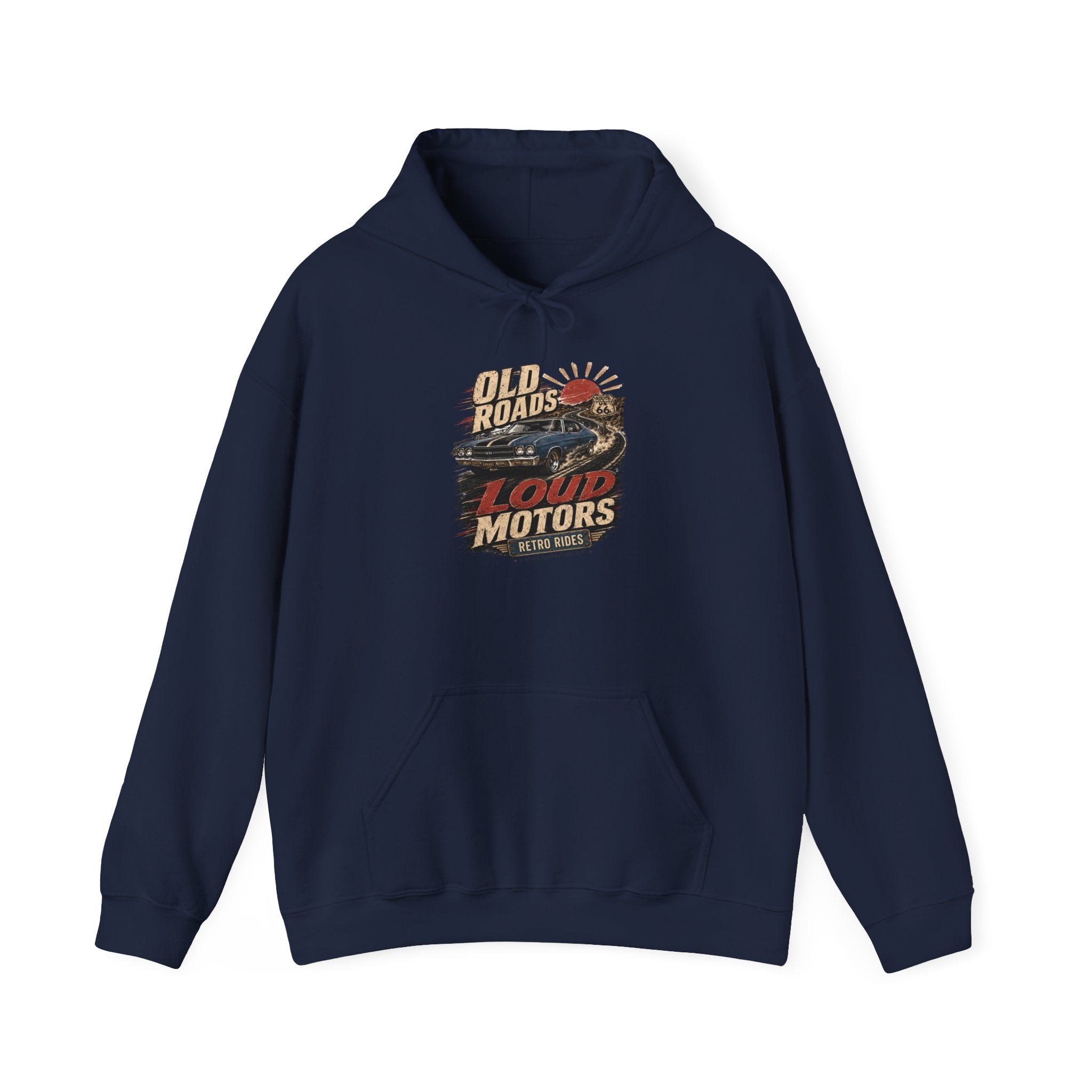 Old Roads Loud Motors Hoodie