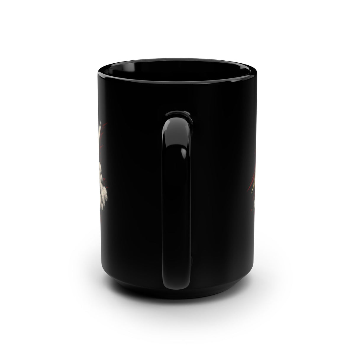 Drift Reign Black Mug 15oz with Garage Life artwork by Print Gear