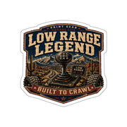 Low Range Legend Sticker