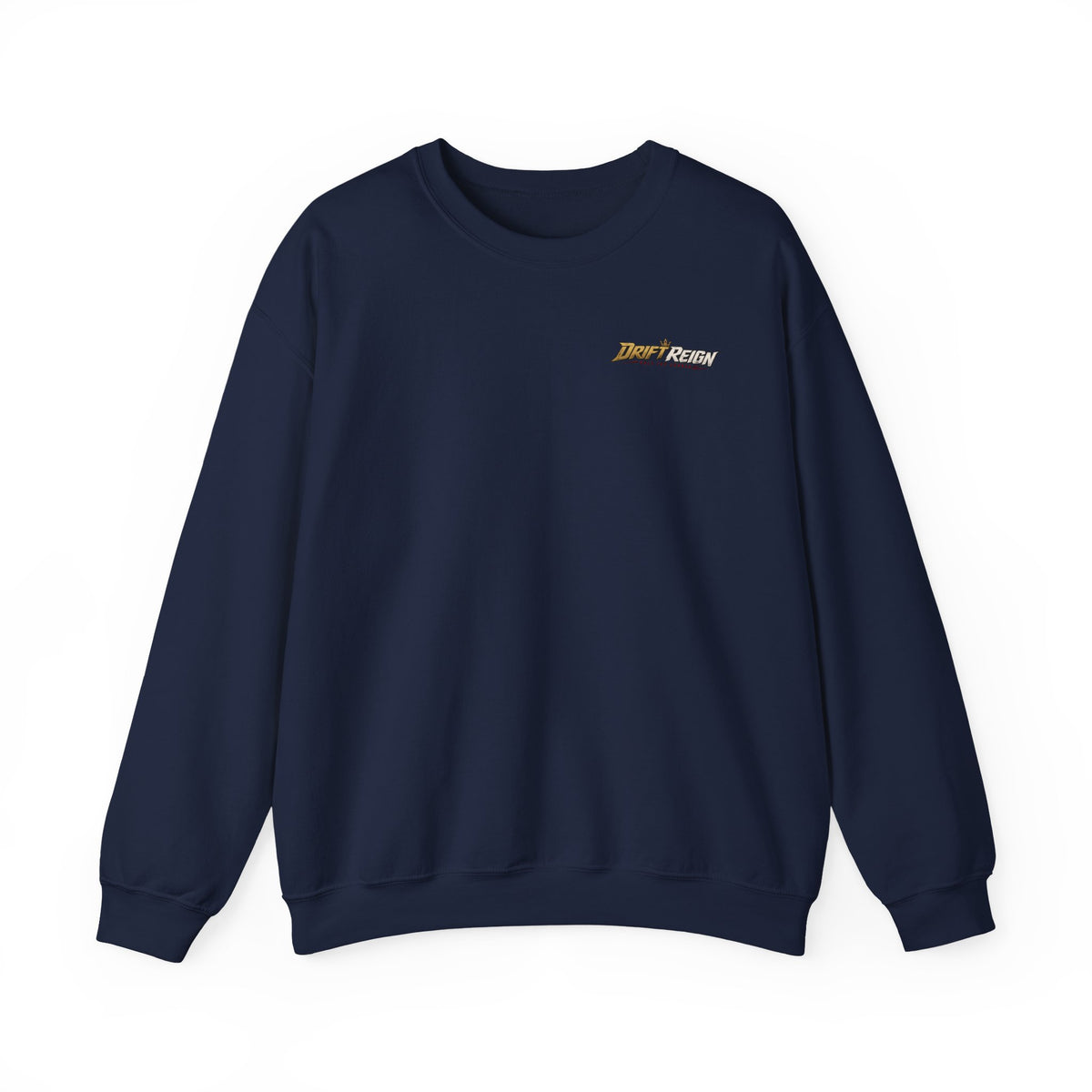 Drift Reign Crewneck with Garage Life artwork by Print Gear