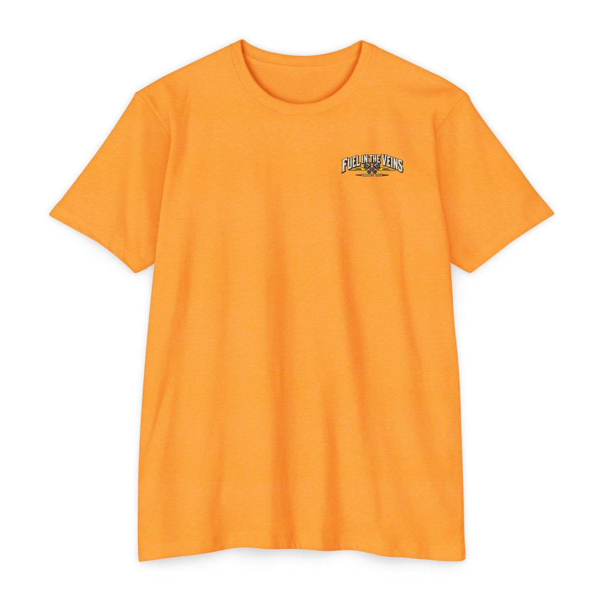 Fuel In The Veins T-Shirt with Garage Life artwork by Print Gear