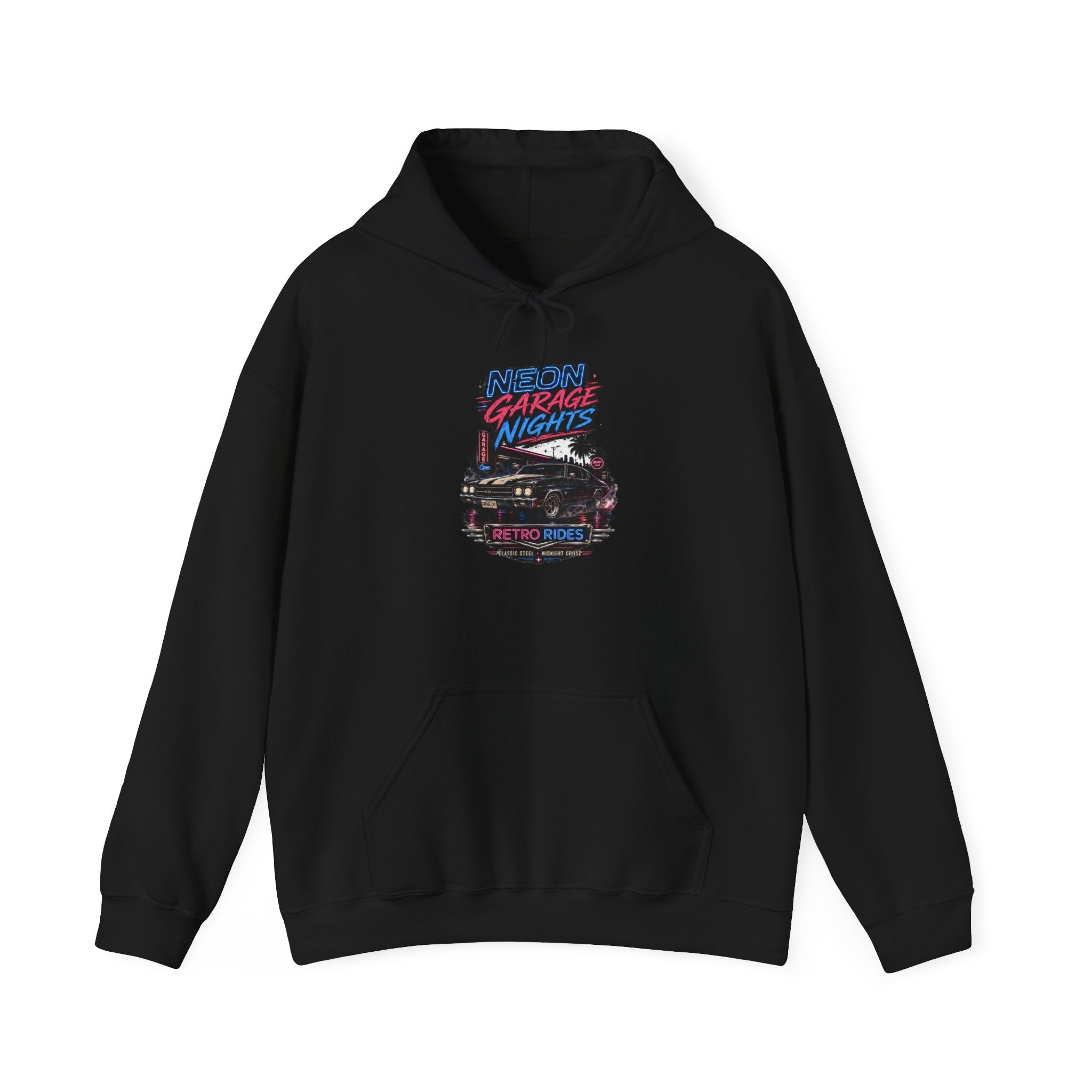 Neon Garage Nights Hoodie