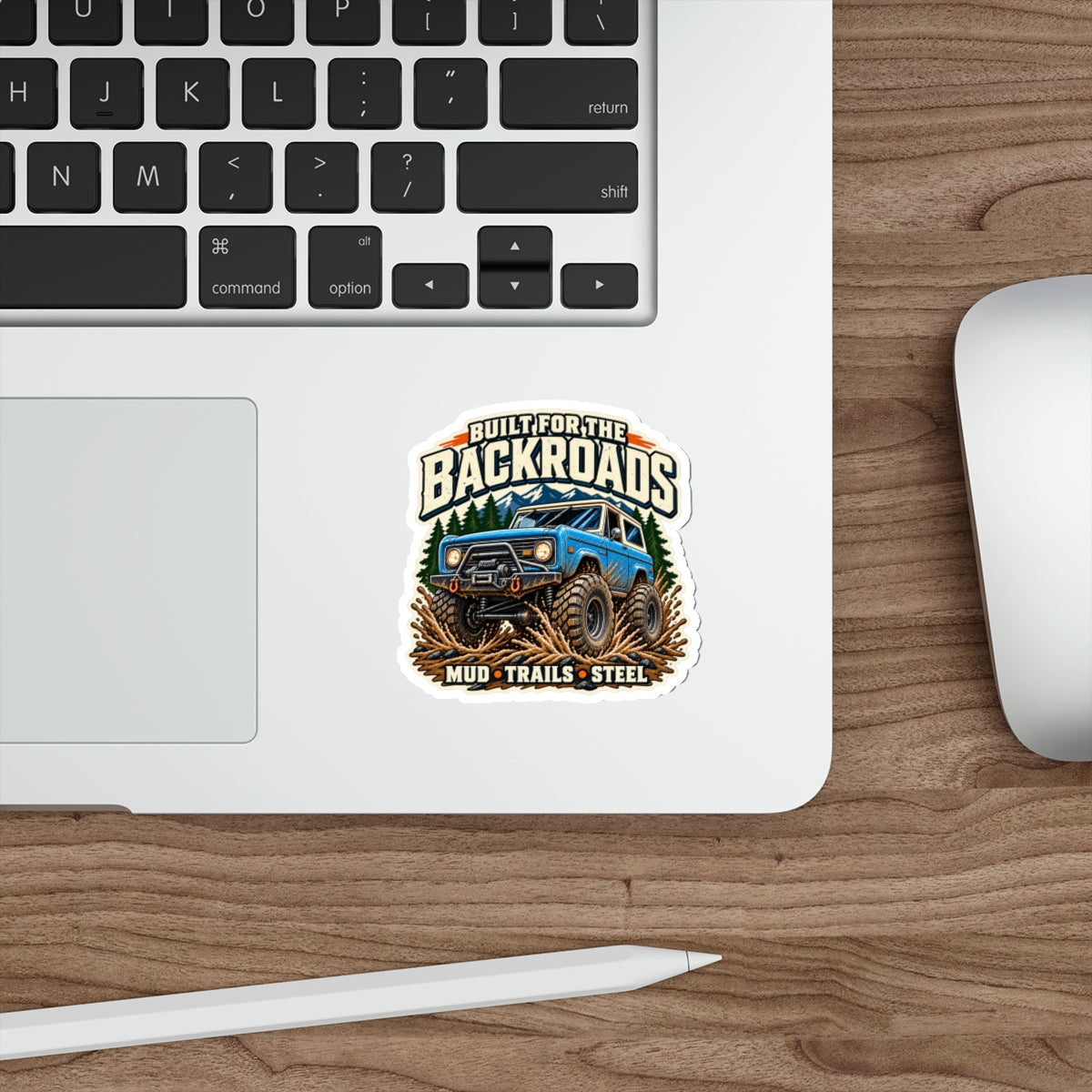 Built for the Backroads Sticker
