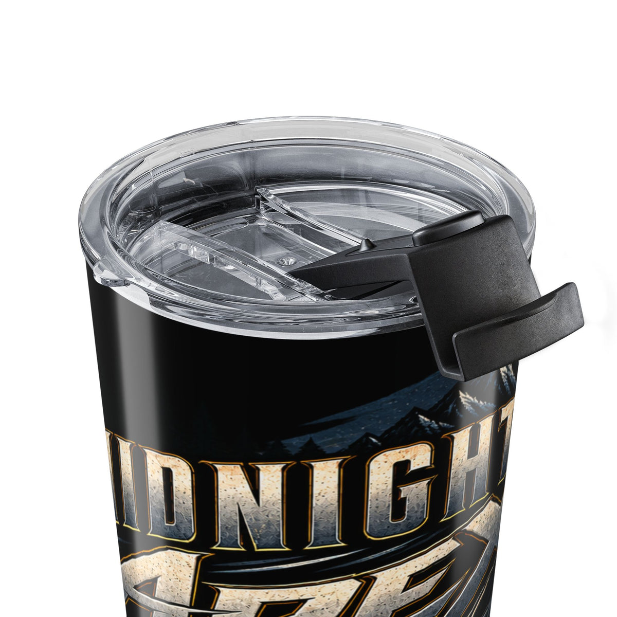 Midnight Apex 20oz Tumbler with Garage Life artwork by Print Gear