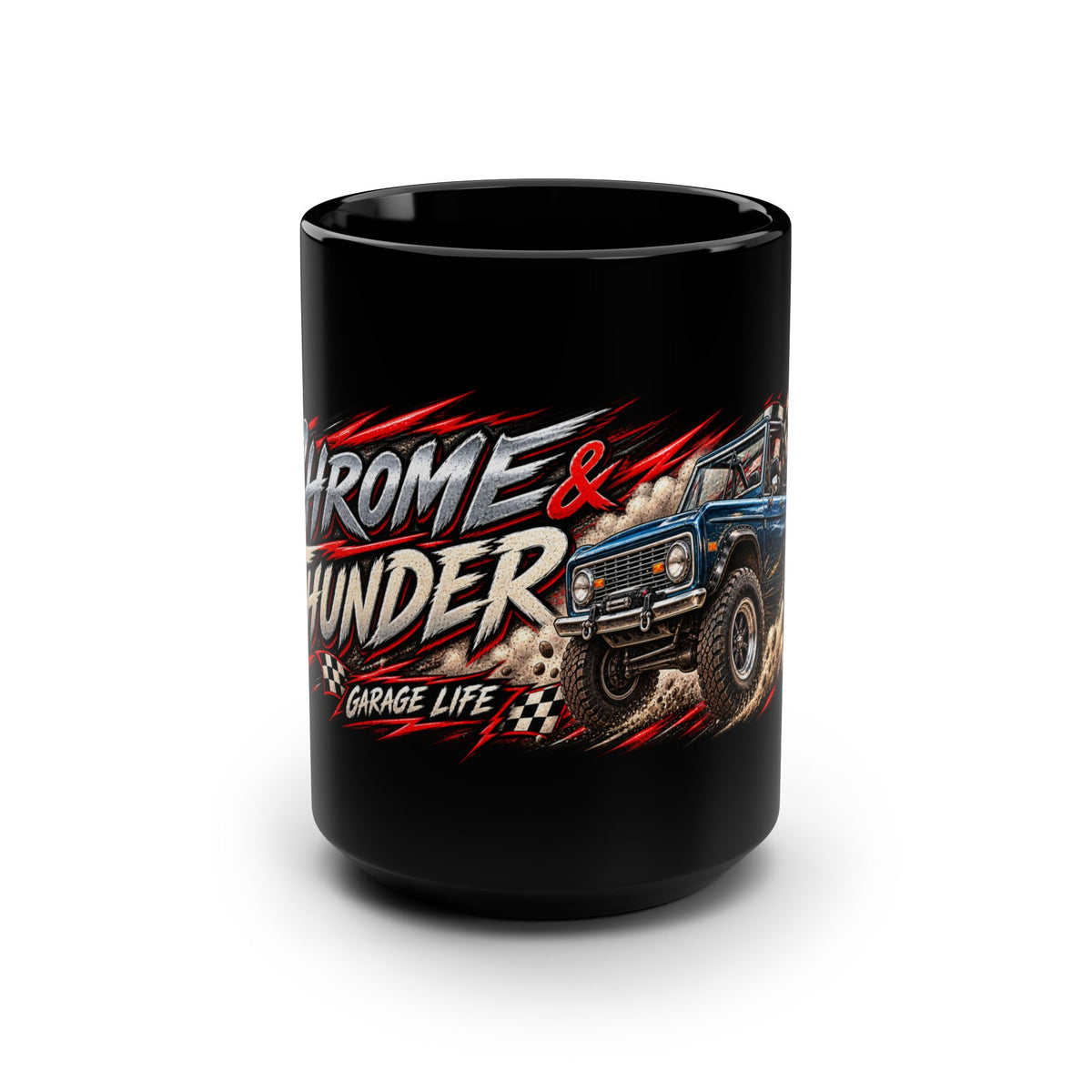 Black Mug, 15oz