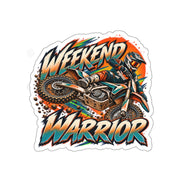 Weekend Warrior Classic Muscle Car Sticker