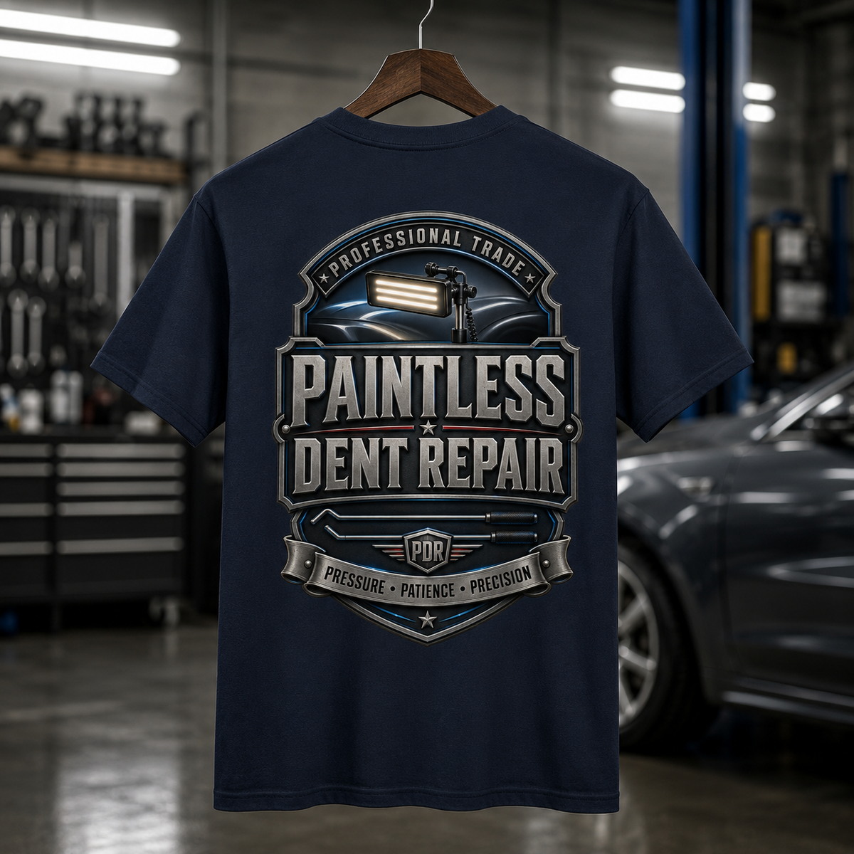Personalized PDR Tech Paintless Dent Repair T-Shirt