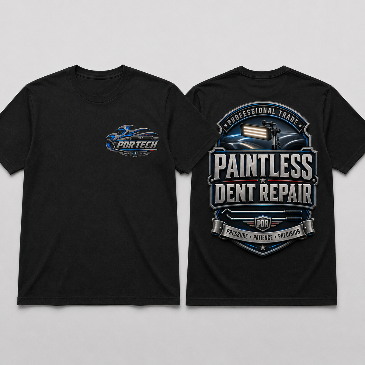 Personalized PDR Tech Paintless Dent Repair T-Shirt