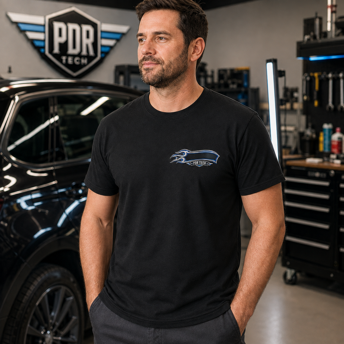 Personalized PDR Tech Paintless Dent Repair T-Shirt