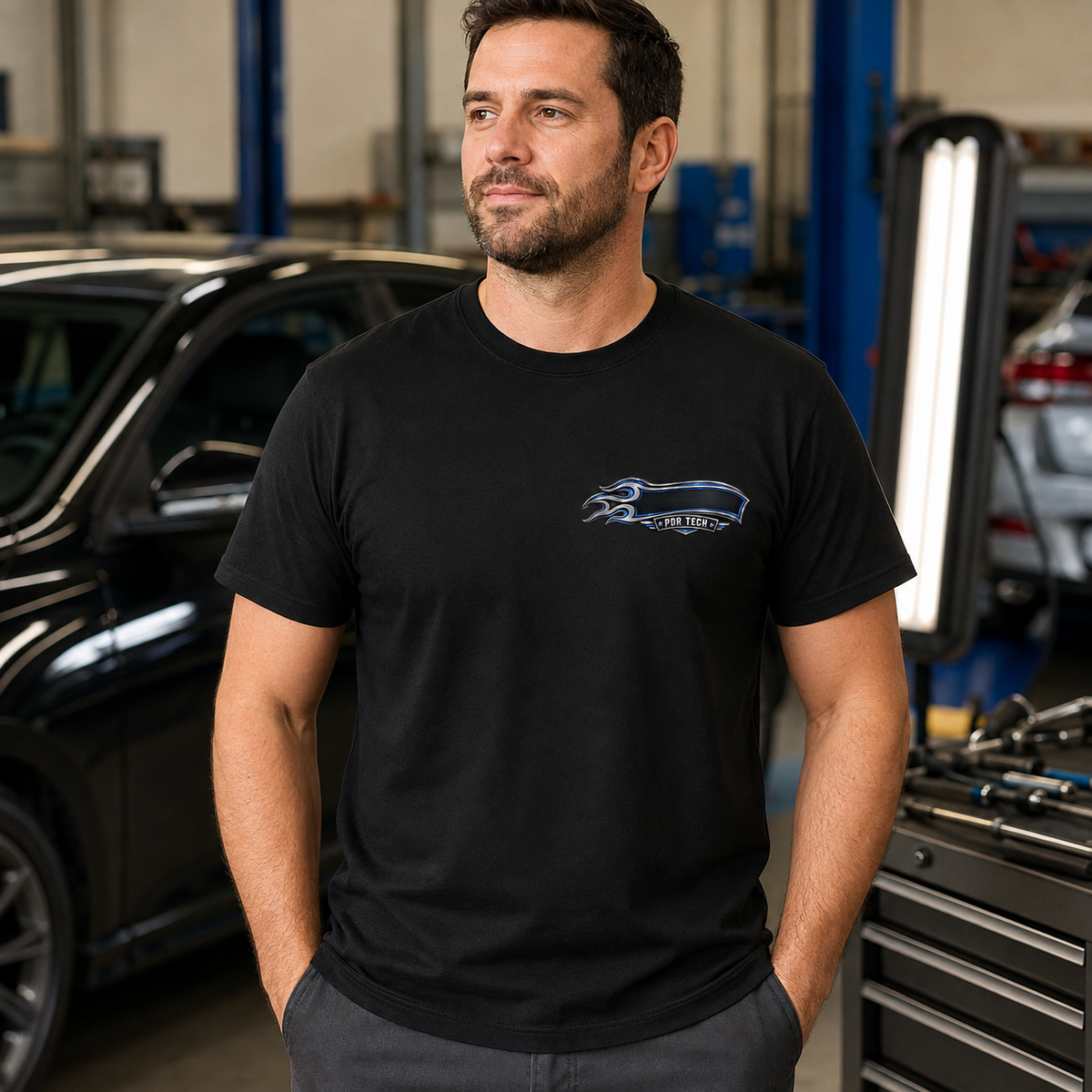 Personalized PDR Tech Paintless Dent Repair T-Shirt