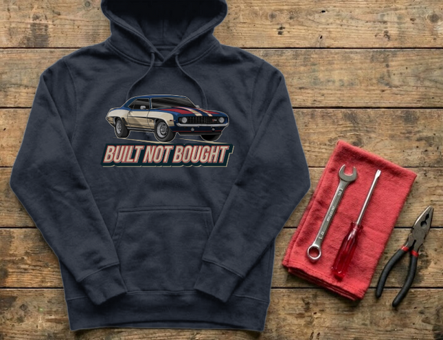 Built Not Bought Garage Life Hoodie